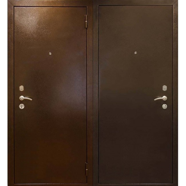 Дверь стальная порошковая покраска "Антик", металл с 2-х сторон