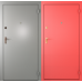 Дверь стальная обычная покраска, металл с 2-х сторон